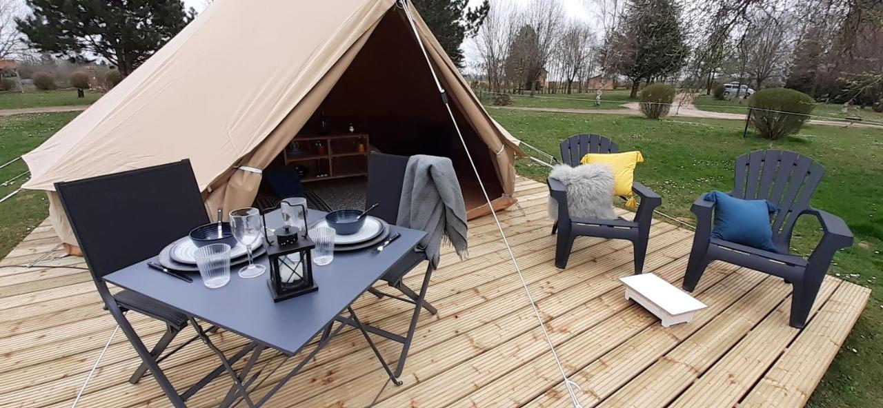 Tente Bell Au Camping Hautoreille Bannes  Kültér fotó